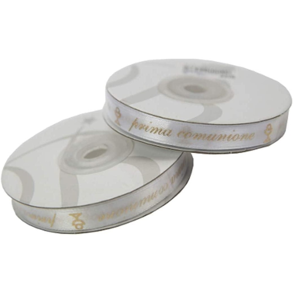 NASTRO RASO MM10X25MT COMUNIONE